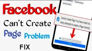 How to Fix 'An Error Occurred While Creating the Page' on Facebook | Page Not Creating Solution 2025