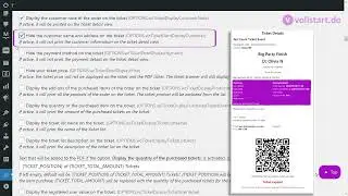 Hide the customer name and address on the ticket - Event Tickets With Ticket Scanner
