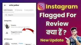 What Is Flagged For Review On Instagram | Instagram New Update Flagged For Review