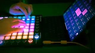 Live Set #8 // Ambient chillout (launchpad)