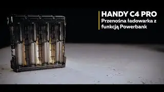 Handy C4 Pro — ładowarka z 4 gniazdami z funkcją Powerbank