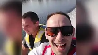 Катер, небольшая покатуха.
