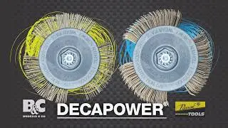 Brosses à décaper DECAPOWER