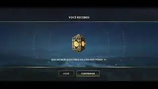 Abrindo baú de skin aleatória poro: LoL Wild Rift #1