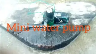 How to make mini water pump.