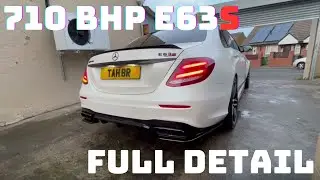 **710BHP MERCEDES E63S** GETS A FULL DETAIL