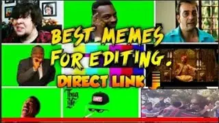 Green screen memes download || Gaming memes || 17+ popular meme download link | memes video template