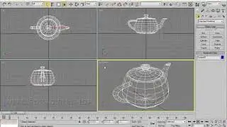 3dsmax Режимы отображения объектов окна проекции. Урок 69