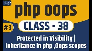 Protected in Visibility | Inheritance in php | OOP scopes | Object Oriented PHP tutorial