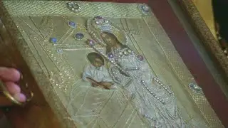 Служение Святейшего Патриарха  Кирилла  в Алексеевском ставропигиальном женском монастыре. 160723.
