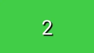 Neon green screen effect