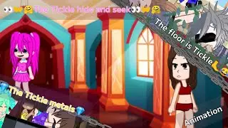 Hide and seek and Tickles+The floor is Tickle+The Tickle metals👀🦶😂💎 (Animation)