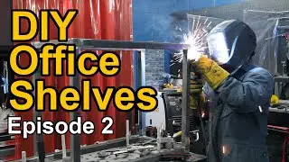 Building Custom Shelves For the Office -  Episode 2