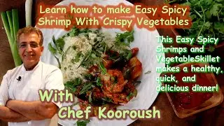 Easy Spicy Shrimps with Vegetables