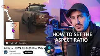 How to avoid a wrong aspect ratio in your videos (Bad Bunny - Where she goes as example)