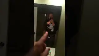 Sexy ass girl caught changing thongs!