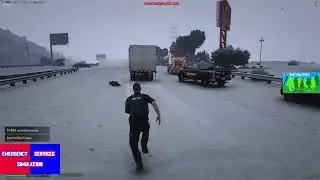 Rider Gets Crushed | FivePD | ESSRP | GTAV | Bloopers