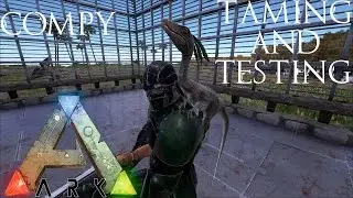 Ark Survival Evolved - Compy Taming and Testing