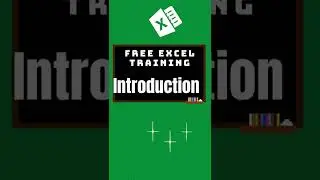 Excel Bites - Section 1:  Welcome Message (#1) - #shorts