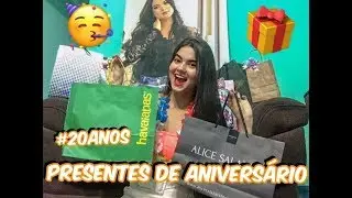 ABRINDO MEUS PRESENTES #DANYFAZ20