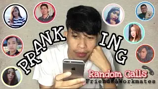 PRANKING MY FRIENDS & WORKMATES | Prank Call- May Nagmura! -May Magreresign! #JeshVlog.TV