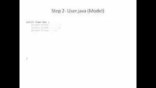 MVC Model 2 using Servlet 2.5, JSP 2.1 & JavaBean Part 1