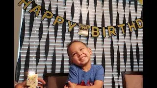 Edison's birthday party