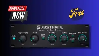 FREE PLUGIN Subharmonic Bass Booster - Substrate by Mastrcode Music