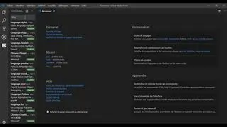 METTRE VISUAL STUDIO CODE EN FRANCAIS