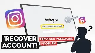 NEW! How to Recover Instagram Account Enter a Previous Password Instagram Problem