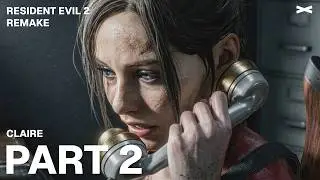 Resident Evil 2 Remake Claire (Part 2) - Walktrhough Gameplay - BERTEMU BOCIL SHERRY BIRKIN