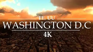 ✅ Washigton D.C hoy  Estados Unidos - ⭐videos en movimiento 4k - Relaxing Landscapes