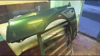 Краскопульт Star minijet для покраски детали. STAR EVO-T 106 TFG