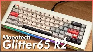 Moeetech Glitter65 R2 Review | A Unique Plateless 65% Keyboard