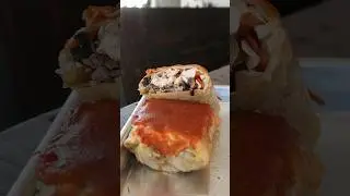 Cheese crusted burrito #cheesecrust #frico #cheesecrustedburrito #osmosalt