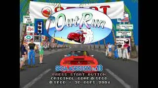 Sega Ages 2500 Series Vol  13   OutRun Japan - Playstation 2 (PS2)
