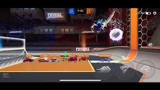 8 Players Defend The ENTIRE Volley Ball Goal | Rocket League Sideswipe