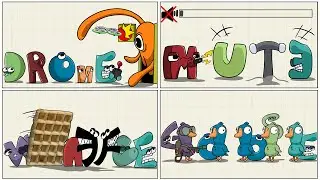 Alphabet Lore PARODY COMPILATION / Alphabet Lore animation @Mike Salcedo