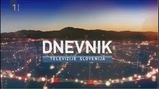 RTV SLO 1 - Nova špica za DNEVNIK (2018) (Sat + Špica)