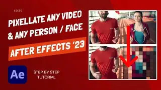 How To Pixellate Or Blur A Video (Or Person) - Adobe After Effects 2023