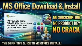 MS Office Download & Install Guide: 100% Free & Permanent (No Crack)