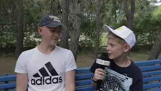 Первый день в лагере. Репортаж. 3 смена, лагерь НИВА. 2017 год.