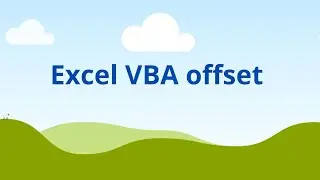 How to use offset in excel VBA | Part 3 | VBA Tutorial