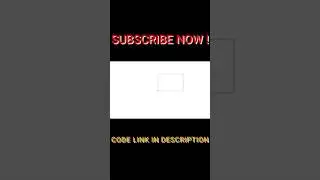Simple rectangle using python - turtle programming #shorts #code #python