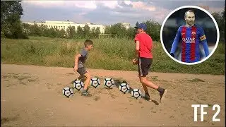 ОБУЧЕНИЕ ЛУЧШИМ ФИНТАМ ИНЬЕСТЫ [TF 2] | Iniesta The Best feints