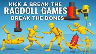 Kick & Break The Ragdoll Games 😂💥 | Funny Ragdoll Physics Gameplay (Android)