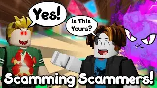Roblox Bgs *Do I owe you a shiny secret pet* scamming scammers social experiment😱