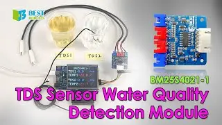 [Sensor Modules | Environment ] Monitoring TDS Values and Temperature Easily | TDS Module BM25S4021