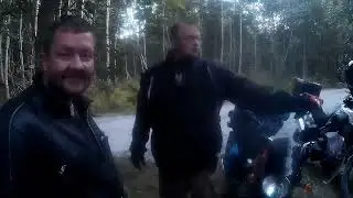 Худший мото влог~Ночевка на берегу Рускеальского карьера~Тимоха упал дважды