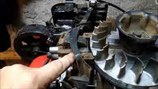 Газонокосилка DDE WYZ20H2, не заводится горячая. Ремонт.